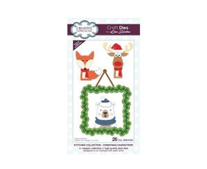 Creative Expressions - Stitched Collection Christmas Characters Craft Die