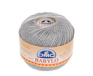 DMC Babylo 10 Crochet Cotton 50g Ball 415 Pearl Grey