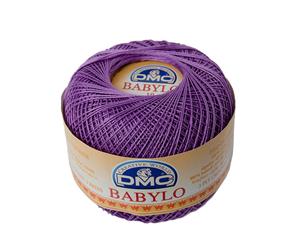 DMC Babylo 10 Crochet Cotton 52.g Ball 553 Purple