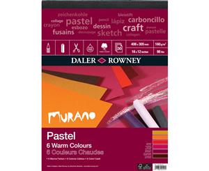 Daler Rowney Murano Pad 16 x 12 inches (406 x 304mm) Warm 30 sheets