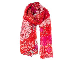 Desigual Women's Scarf In Red