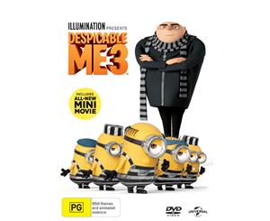 Despicable Me 3 DVD Region 4