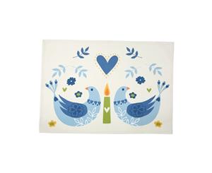 Dexam Tea Towel Woodland Birds