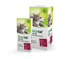 Drontal Ellipsoid Cat Kitten All Wormer 6kg - 48's - (D1024)