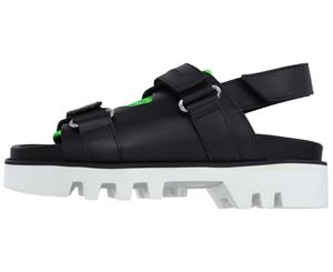 Dsquared 2 Men's Two-Tone Velcro Sandal - Acid Green