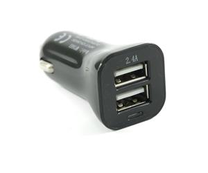 Dual Port USB Car Charger 2.4A