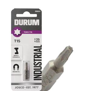 Durum T15 x 25mm Torx Insert Screwdriver Bit DB601