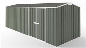 EasyShed D6023 Truss Roof Garden Shed - Mist Green