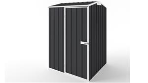 EasyShed S1515 Tall Gable Roof Garden Shed - Iron Grey