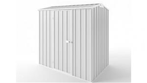 EasyShed S2315 Tall Gable Garden Shed - Off White