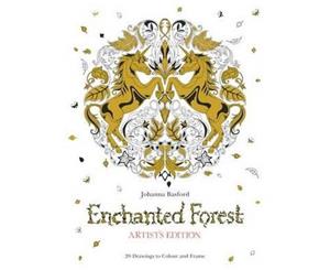 Enchanted Forest  20 Drawings to Color and Frame