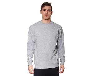 Fila Men's French Terry Regular Fit Crew - Grey Marle