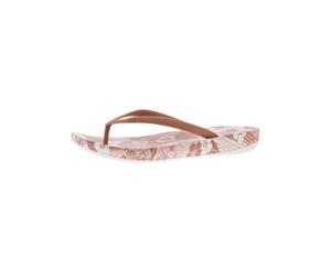 Fitflop Womens Iqushion Aloha Floral Print Slip On Flip-Flops