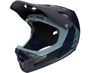 Fox Rampage Comp Full Face MIPS MTB Helmet Infinite Navy