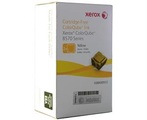 Fuji-Xerox ColorQube 8570 Yellow 2 x Ink Sticks - 108R00943