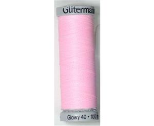 Gutermann Glowy 40 Thread 100M #3 Luminescent Pink