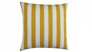 Hali Outdoor Scatter Striped Cushion - Lemon Striped