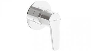 Hansa Polo Neu Round Shower or Bath Mixer with In-Wall Body