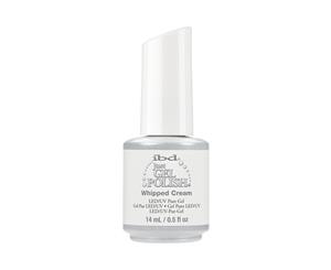 IBD Just Gel Soak Off UV LED Gel Nail Polish Lacquer Whipped Cream 14ml