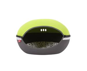 Ibiyaya Little Arena Pet Cave Collapsible Pod for Cats & Small Dogs Green