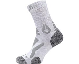 Jack Wolfskin Mens & Womens/Ladies Hiking Pro Classic Cut Socks - Light Grey