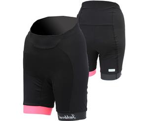 Jackbroad Premium Quality Cycling Padded Shorts Black Pink