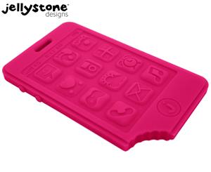 Jellystone Designs JChews Smartphone Teether - Hot Pink