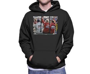 Jody Scheckter James Hunt & Jochen Mass Men's Hooded Sweatshirt - Black