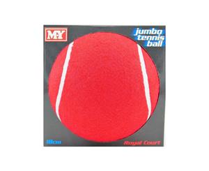 Jumbo Tennis Ball 7" in Red