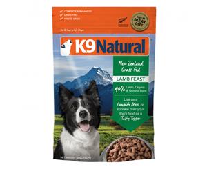 K9 Natural Grain Free Dog Food - Lamb