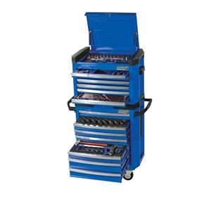 Kincrome Blue Contour 208 Piece 15 Drawer Tool Kit