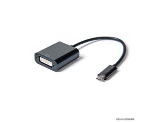 Laser 15cm USB-C to DVI Adapter