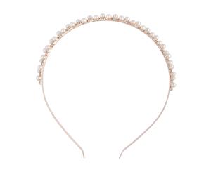 Lovisa Rose Gold Pearl Diamante Headband