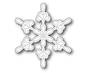 Memory Box Die Chancery Snowflake Outline 99802