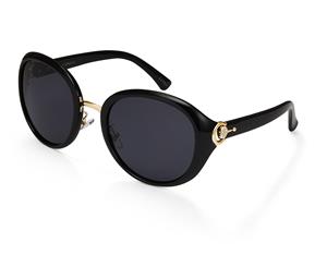 Mestige Women's Lena Sunglasses w/ Swarovski Crystals - Black