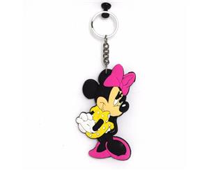 Minnie Mouse Pvc Cartoon Keychain