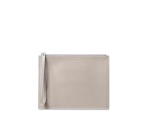 Mocha Large Britney Clutch - Sand