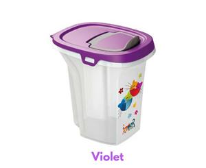 Moderna 'Friends Forever' Container Pet Food Storage 6L Capacity - Violet