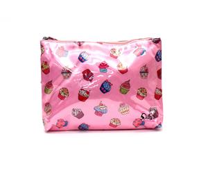 Multi-Purpose Travel Toiletries Makeup Cosmetic Bag - Cupcakes