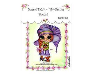 My Besties-Clear Stamps - Scaredy Cat