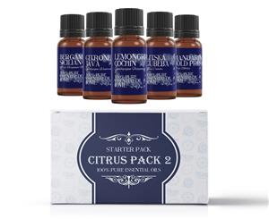 Mystic Moments Citrus (Pack 2) Essential Oils Gift Starter Pack