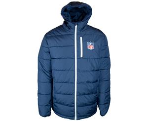 NFL Shield Logo PUFFER Winter Jacket navy - Navy