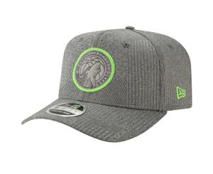 New Era Stretch-Snap Cap - TRAINING Minnesota Timberwolves - Grey