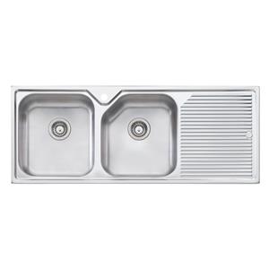 Oliveri 1250mm Double Bowl Nu-Petite Sink