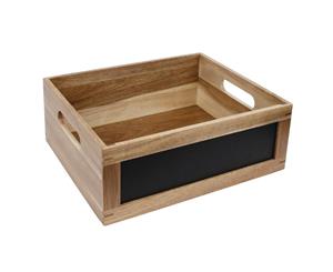 Olympia Bread Crate with Chalkboard 1/2 GN