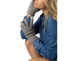 Only Women's Gloves In Grey