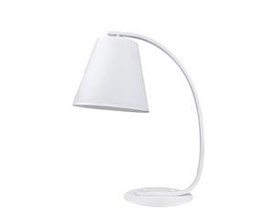 Overarching White Table Lamp