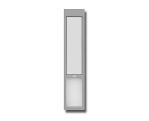 Patio Pet Door Insert [Colour Silver] [Size Large]