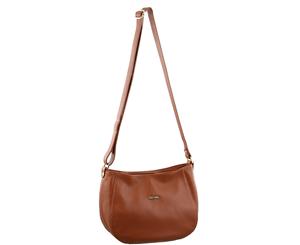 Pierre Cardin Italian Leather Cross Body Bag (PC2343) - Cognac