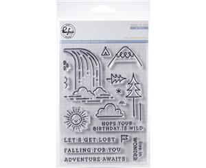 Pinkfresh Studio Clear Stamp Set 4&quotX6"-Falling For You